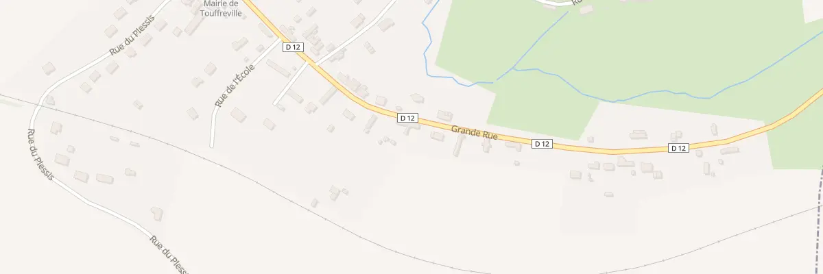 Plan du 71 Gr Grande Rue à Touffreville