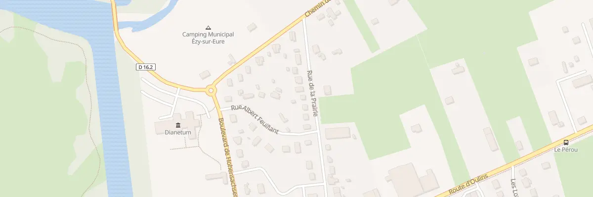 Plan du 7 Rue de la Prairie à Anet