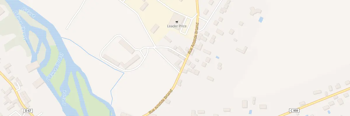Plan du 1 Rue du Doc Delasiauve à Garennes-sur-Eure