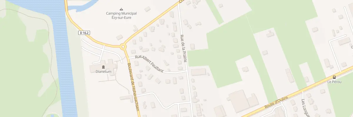 Plan du 5 Rue de la Prairie à Anet