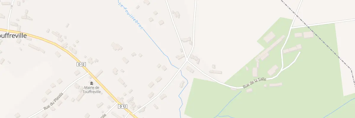 Plan du 72 Touffreville à Touffreville