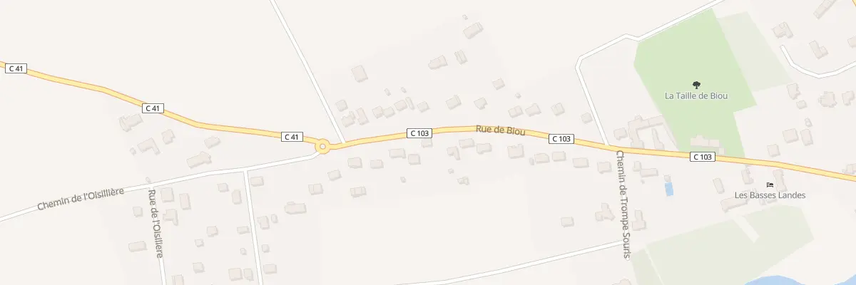 Plan du 29 Rue de Biou à Huisseau-sur-Cosson