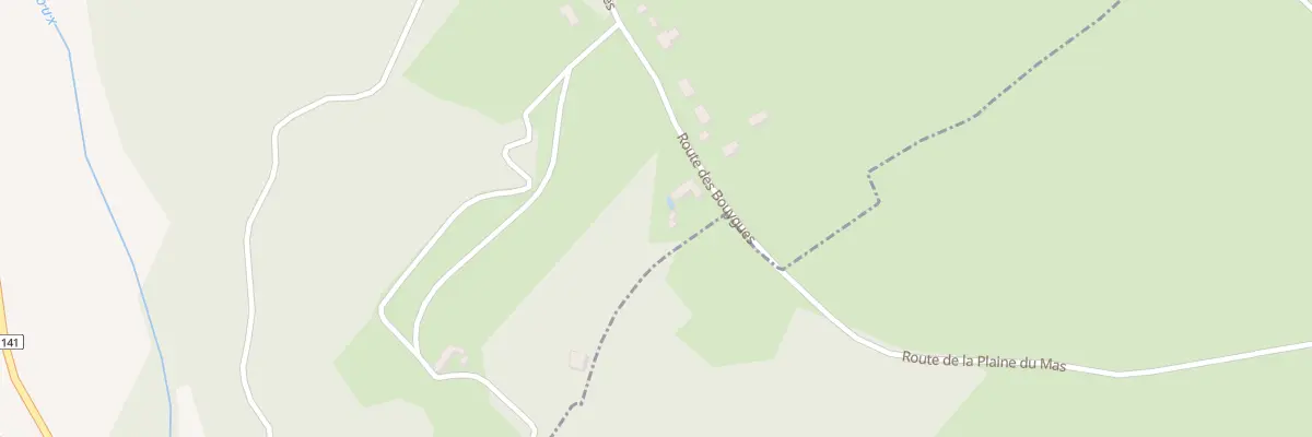 Plan du 5114 Les Bouygues à Lamothe-Fénelon