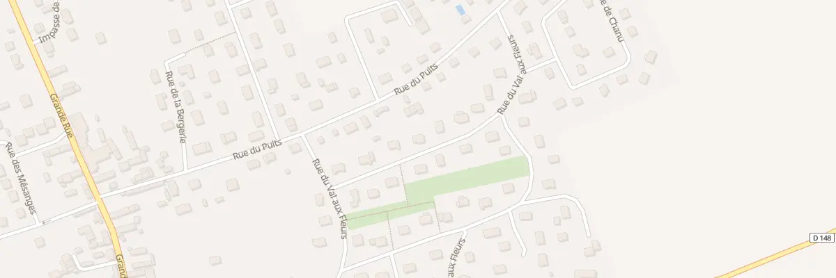 Plan du 51 Rue du Val aux Fleurs à Bueil