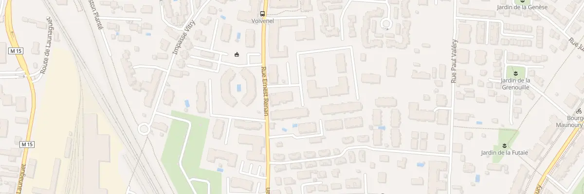 Plan du 68 Rue Ernest Renan à Toulouse
