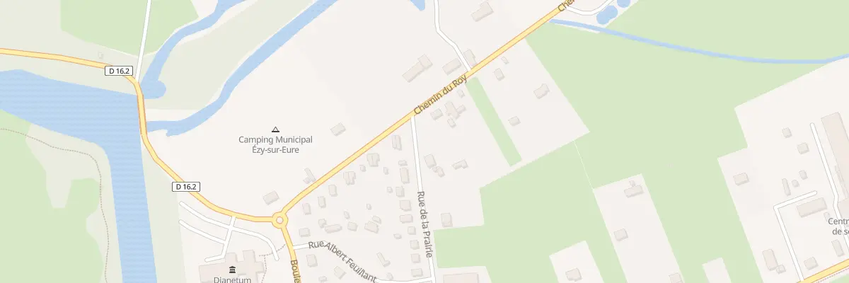 Plan du 34 Rue de la Prairie à Anet