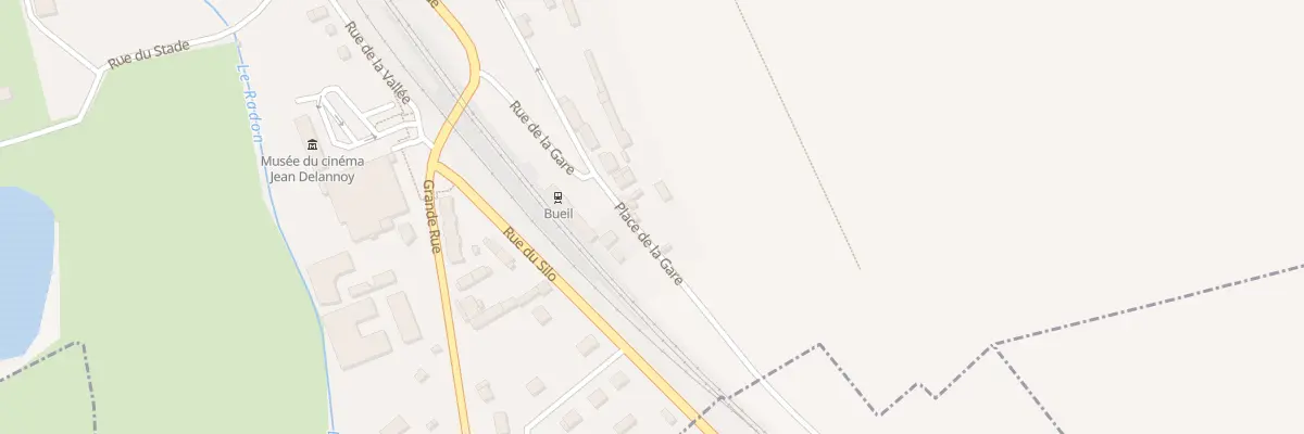 Plan du 3 Pl de la Gare à Bueil