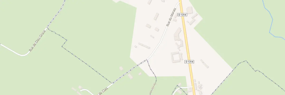 Plan du 5060 Le Marais à Clais