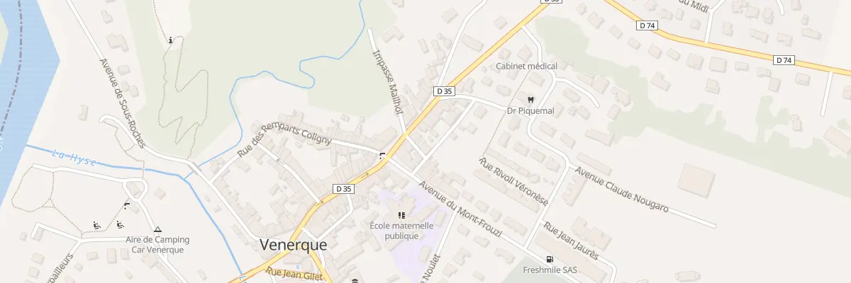 Plan du 4 Rue Maleterre à Venerque