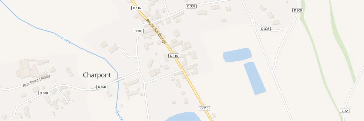 Plan du 6 Rte des Étangs à Charpont