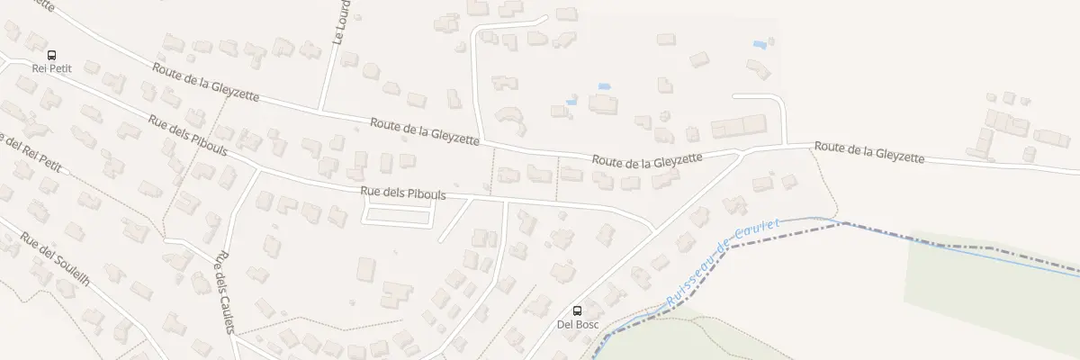 Plan du 4 Rue Dels Pibouls à Lacroix-Falgarde