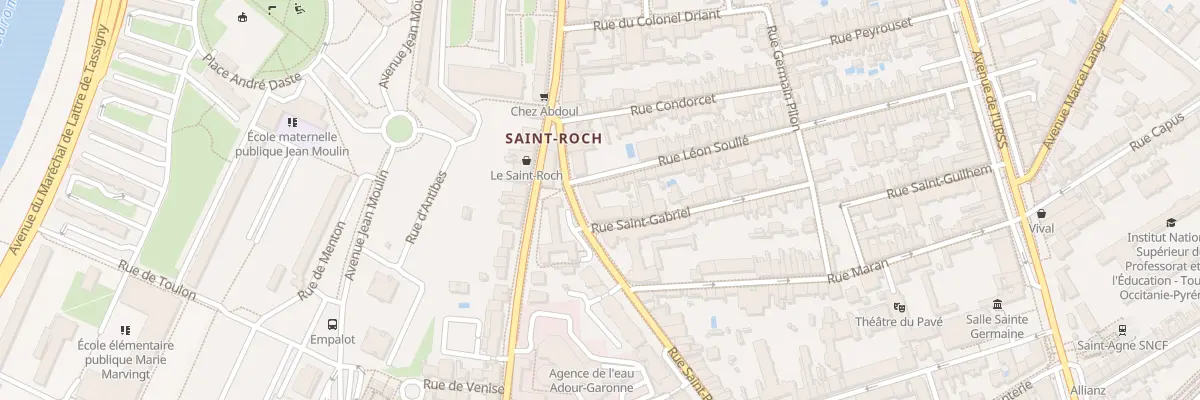 Plan du 4 Rue Léon Soulie à Toulouse