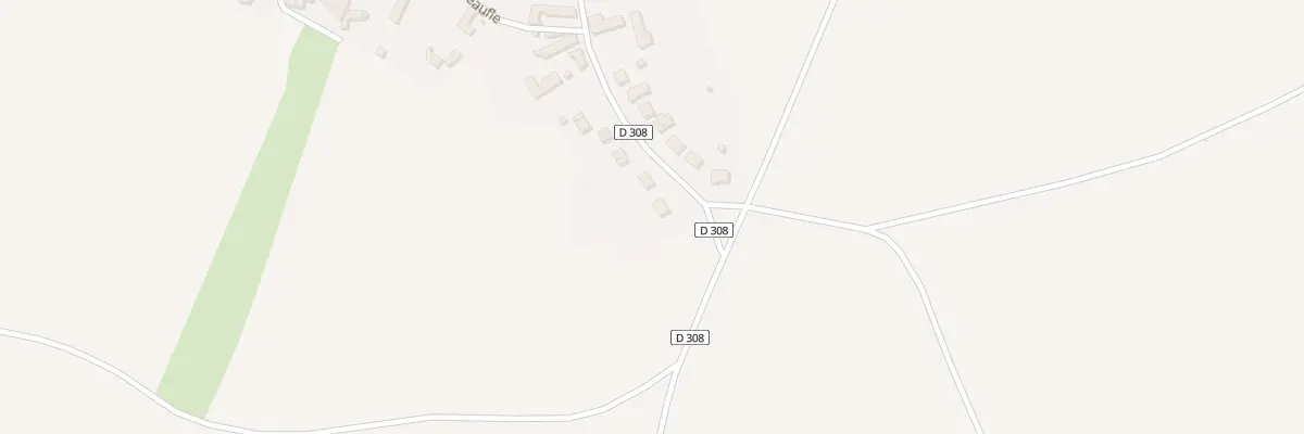 Plan du 28 Rue de la Libération à Mézières-en-Drouais