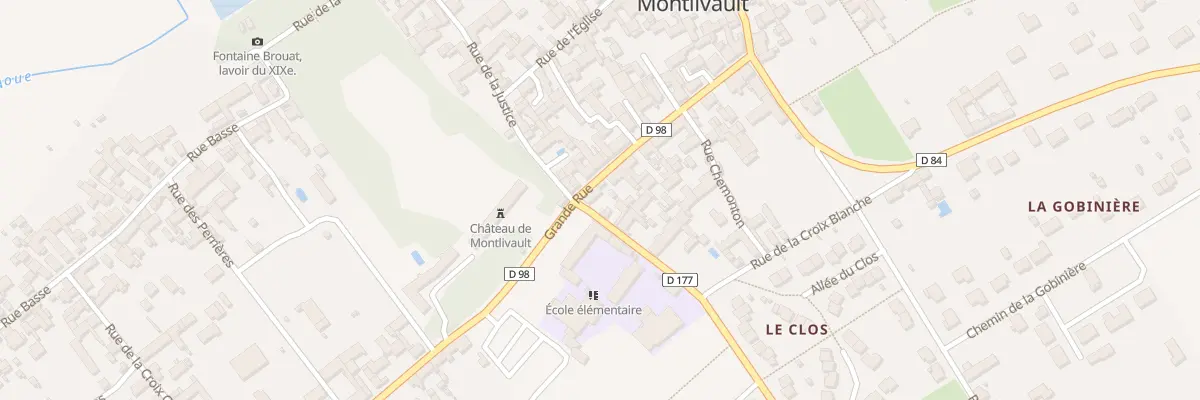 Plan du 2 Rue de Huisseau à Montlivault