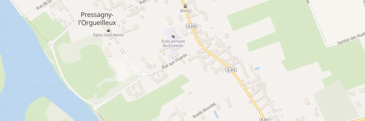 Plan du 14 Rue aux Huards à Pressagny-l’Orgueilleux