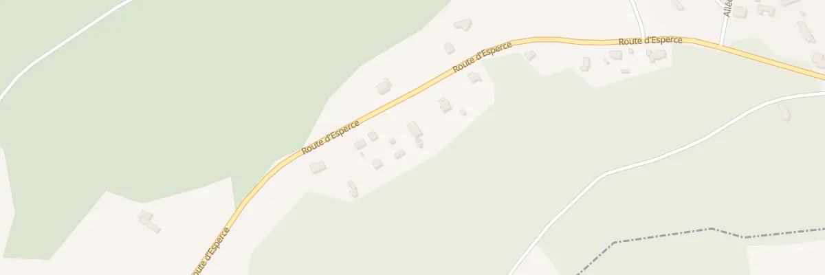 Plan du 27 Rte d’Esperce à Grazac