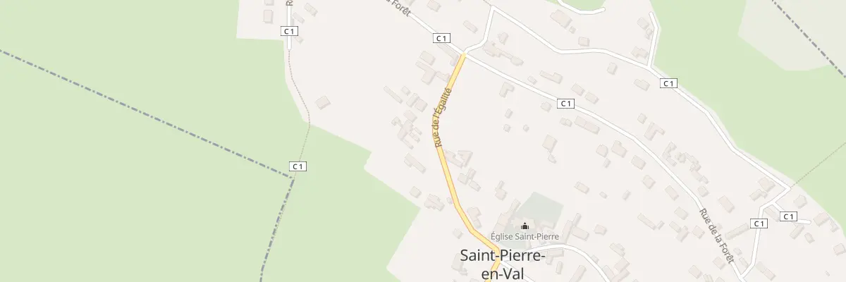 Plan du 5093 St Pierre en Val à Saint-Pierre-en-Val