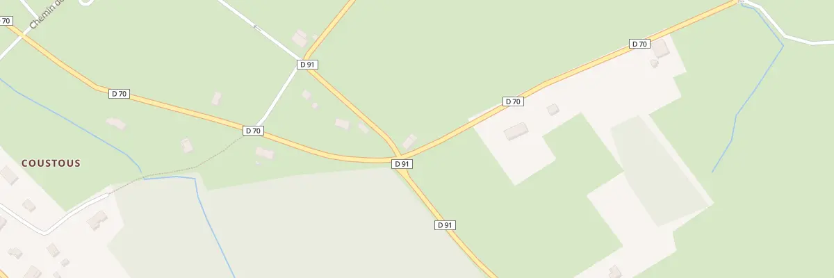 Plan du 939 Rte de Génébrières à Léojac