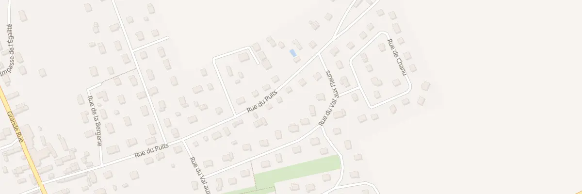 Plan du 27 Rue du Puits à Bueil