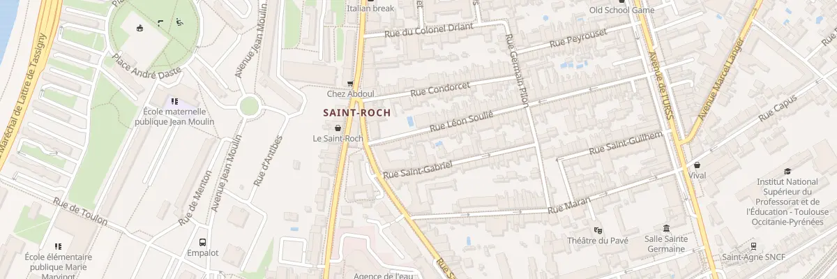 Plan du 10 Rue Léon Soulie à Toulouse