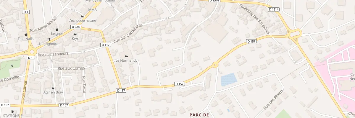 Plan du 2 Res Les Fontaines à Neufchâtel-en-Bray