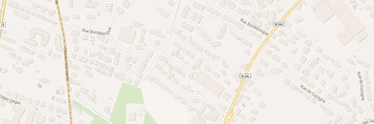 Plan du 2 Rue du Mistral à Launaguet