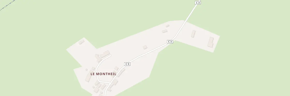 Plan du 5348 Le Montheil à Folles