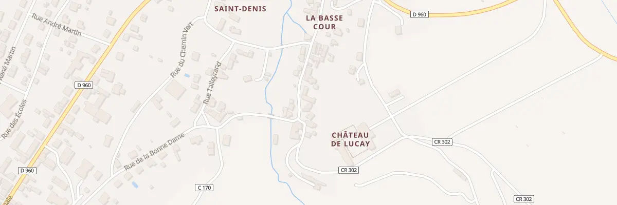Plan du 18 Rue Henri de Rochefort à Luçay-le-Mâle