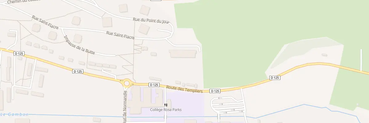 Plan du 5000 Res Sabrina aux Andelys