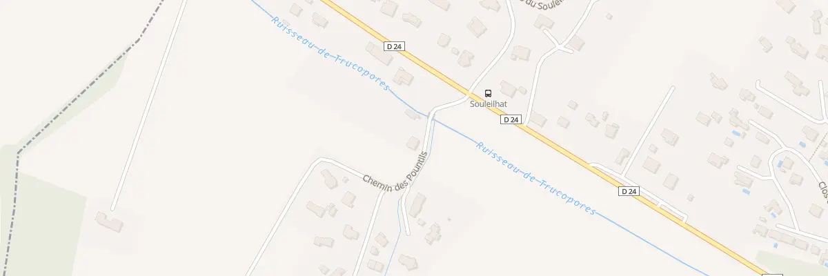 Plan du 1 Bize à Aureville