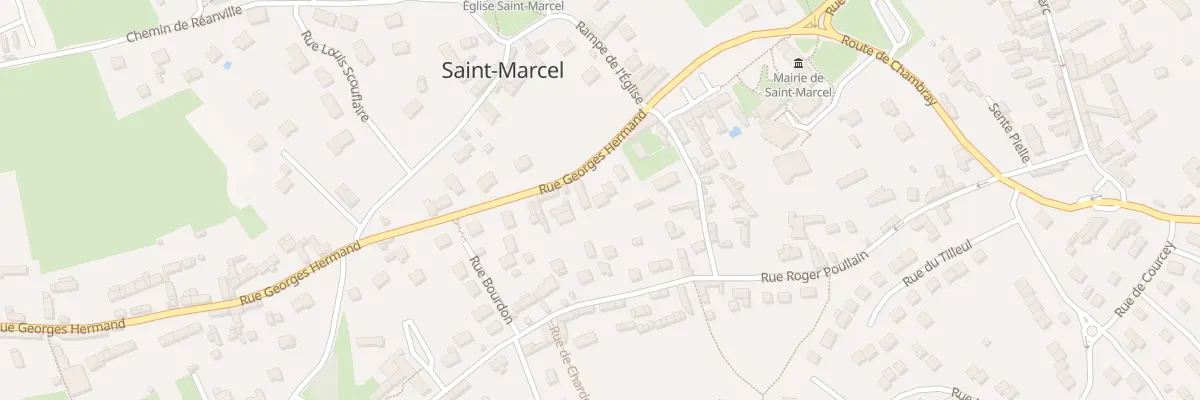 Plan du 7 Rue Georges Hermand à Saint-Marcel