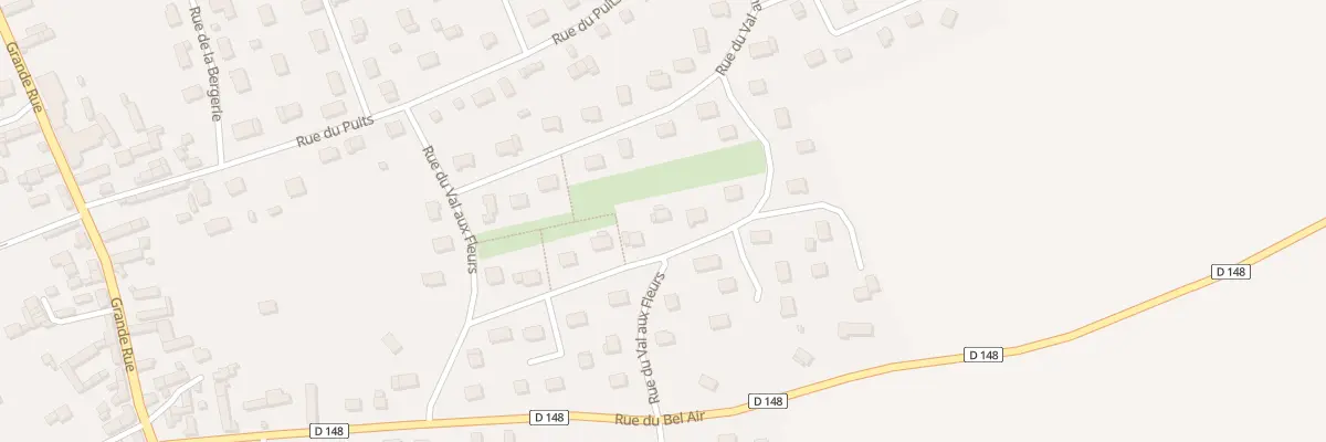 Plan du 34 Rue du Val aux Fleurs à Bueil