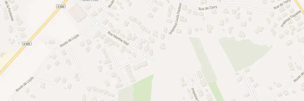Plan du 5 Rue Élise Deroche à Albias