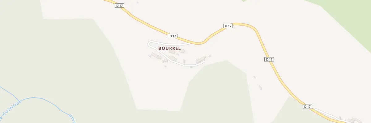 Plan du 5 Bourrel au Bosc