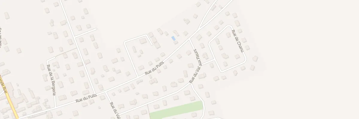 Plan du 29 Rue du Puits à Bueil