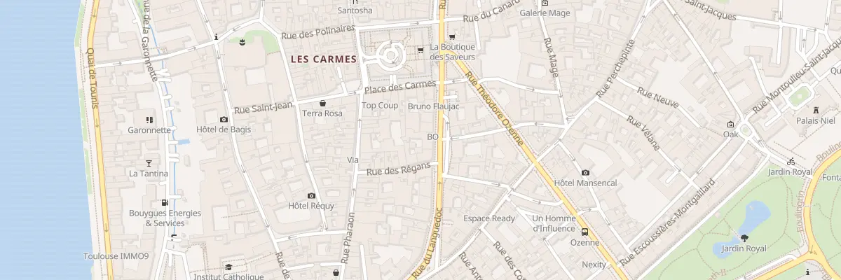 Plan du 17 Rue du Languedoc à Toulouse