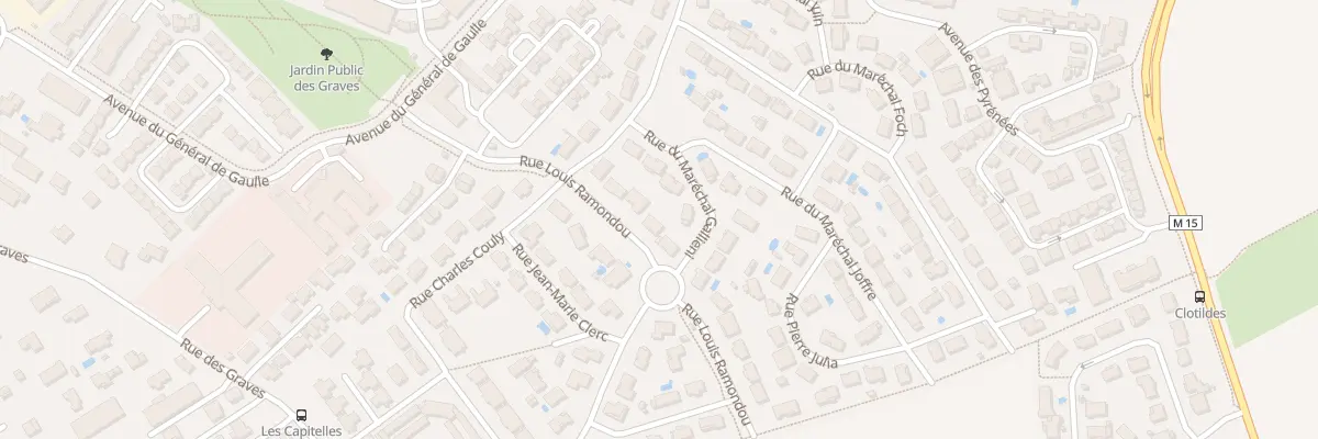 Plan du 18 Rue Louis Ramondou à Castelginest