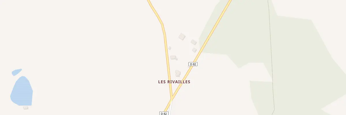 Plan du 5158 Le Chataignier à Glanges