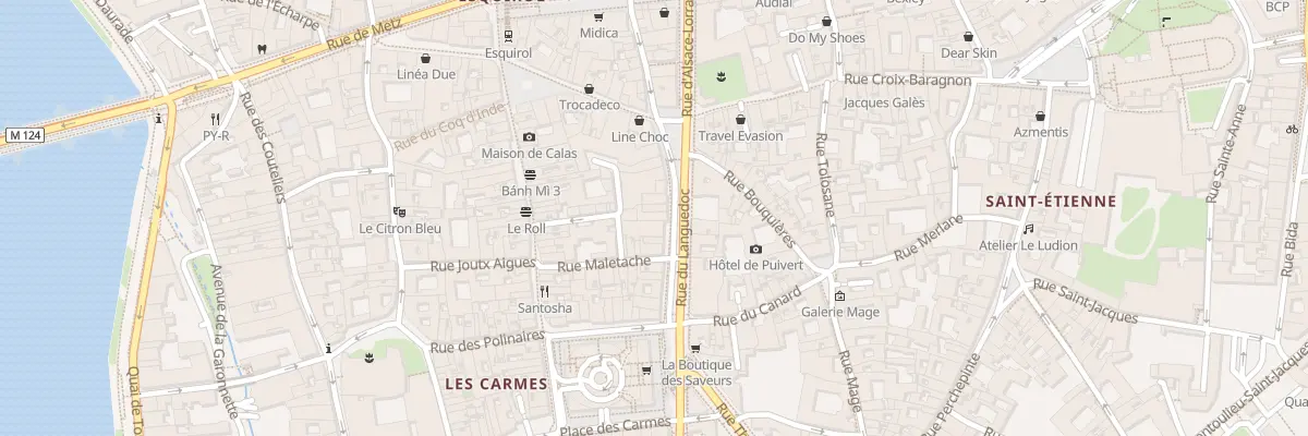 Plan du 41 Rue du Languedoc à Toulouse