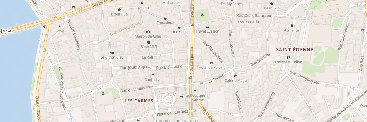 Plan du 37 Rue du Languedoc à Toulouse