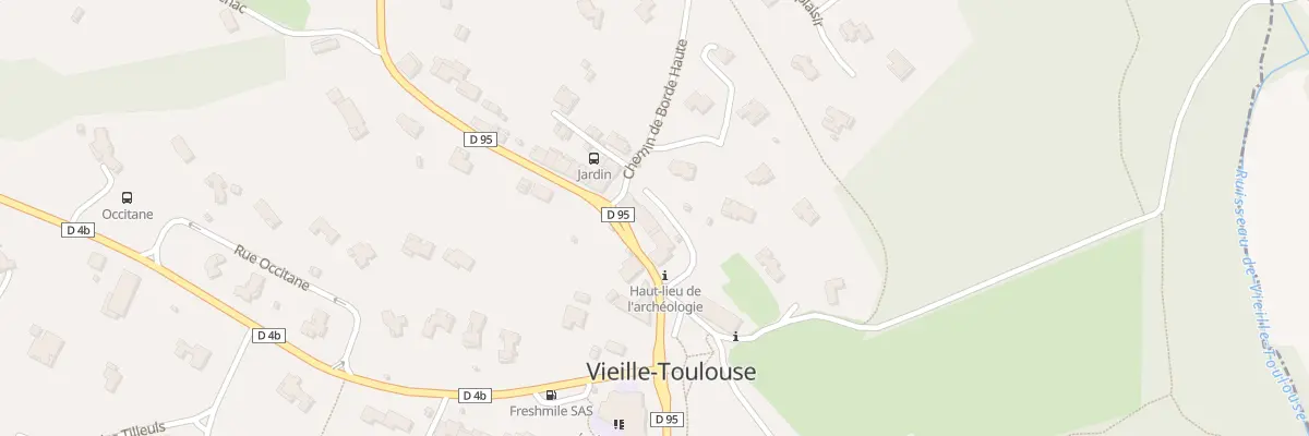 Plan du 5 Rue du Village à Vieille-Toulouse