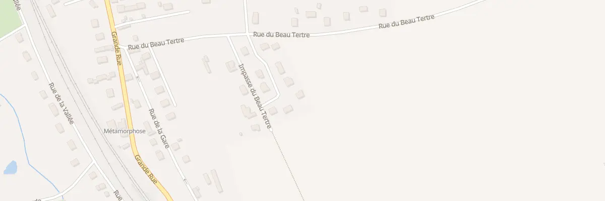 Plan du 6 Les Longues Raies à Bueil