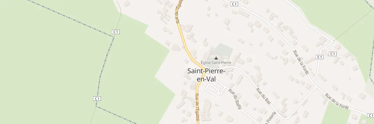 Plan du 5098 St Pierre en Val à Saint-Pierre-en-Val