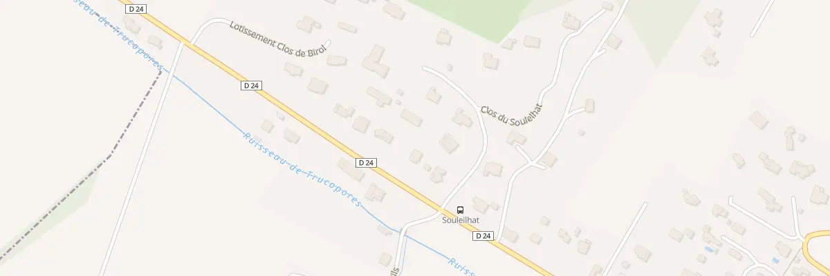 Plan du 12 Clos de Soulelhat à Aureville
