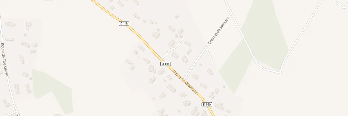 Plan du 19 Rte de Villematier à Villaudric