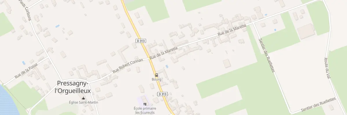 Plan du 4 Rue de la Marette à Pressagny-l’Orgueilleux