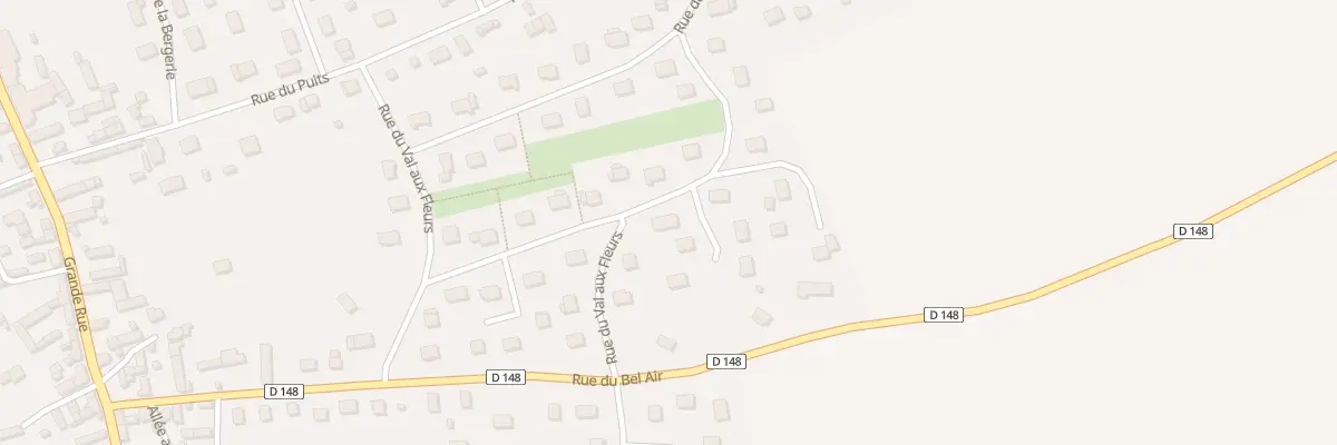 Plan du 15 Rue du Val aux Fleurs à Bueil