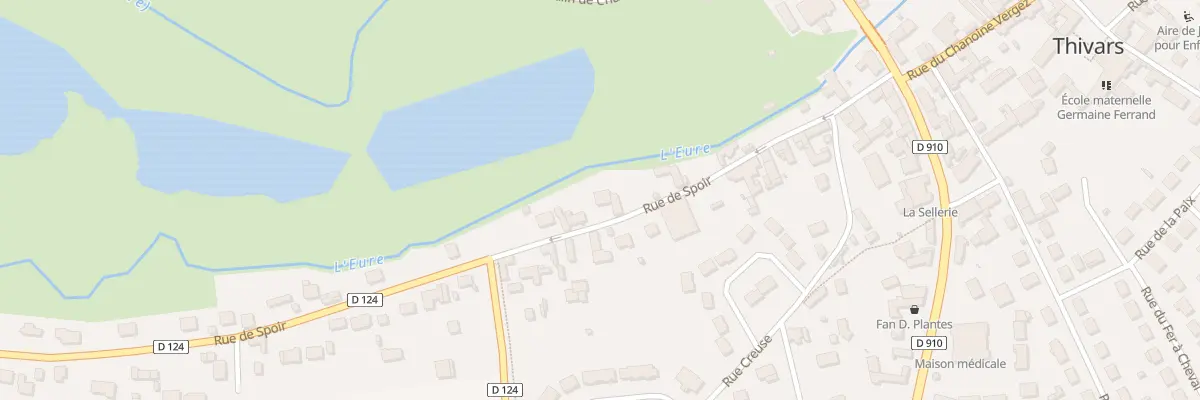 Plan du 26 Rue de Spoir à Thivars