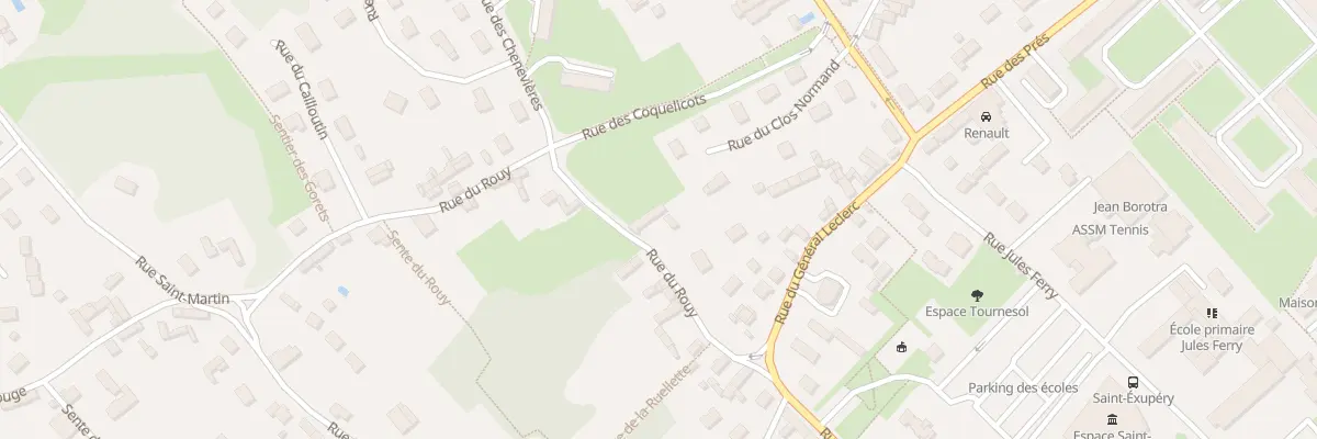 Plan du 8 Rue du Rouy à Saint-Marcel
