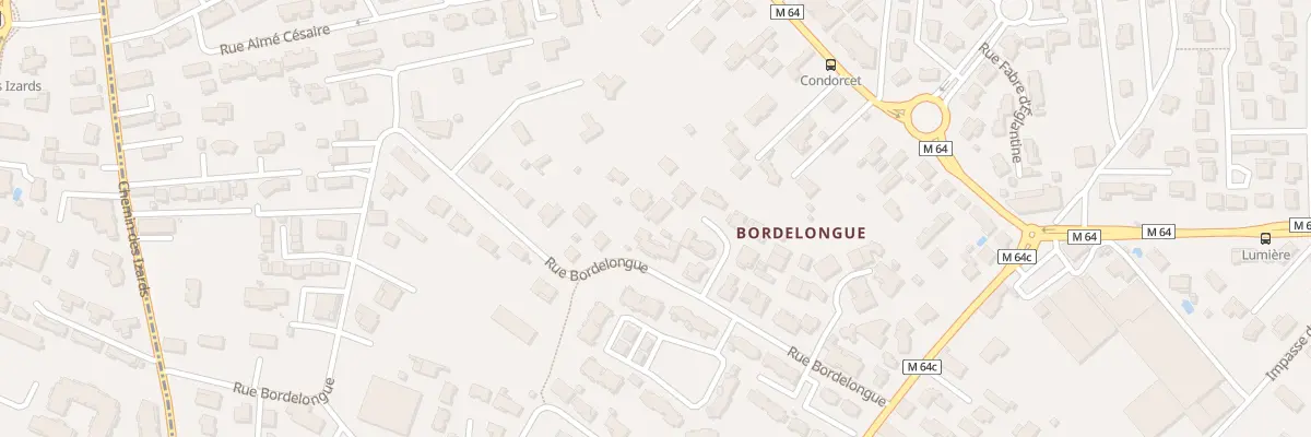 Plan du 18 Rue Bordelongue à Launaguet